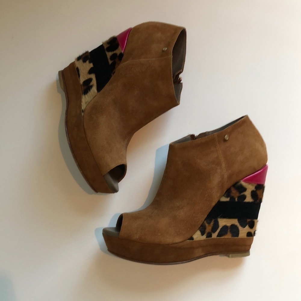 Just Cavalli Platform Suede Shoes